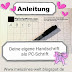 Die eigene Handschrift als PC-Schrift - Anleitung & Tipps 