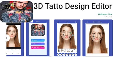 3D Tatto Design Editor وضع وتجربة الوشم على صورة