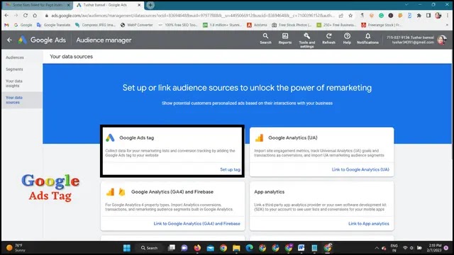 Google Ads Tags