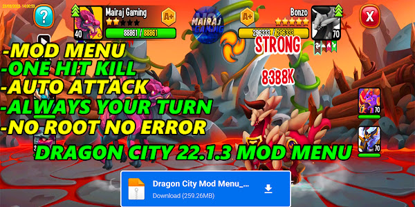 Dragon City Mod Menu 22.1.3