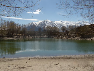 Nako River In Kinnaur.