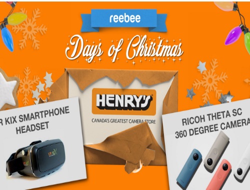 Reebee Henry's Smartphone Headset & Camera Giveaway