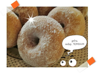 Love to Write Love to Share: doughnut gebu,sedap & tembam