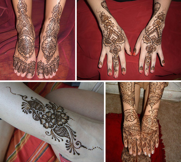 Free hands tattoo design