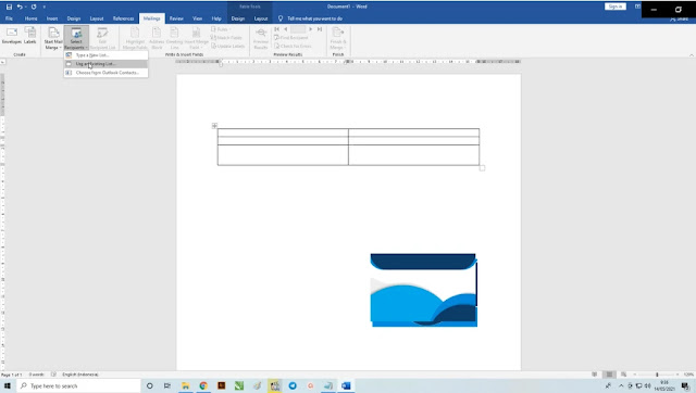 Cara Mudah Membuat Kartu Siswa Micorosoft Word Menggunakan Mailing Merge