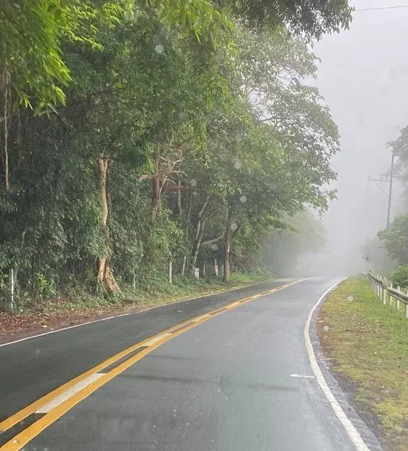 The foggy roads of Mt. Pico de Loro