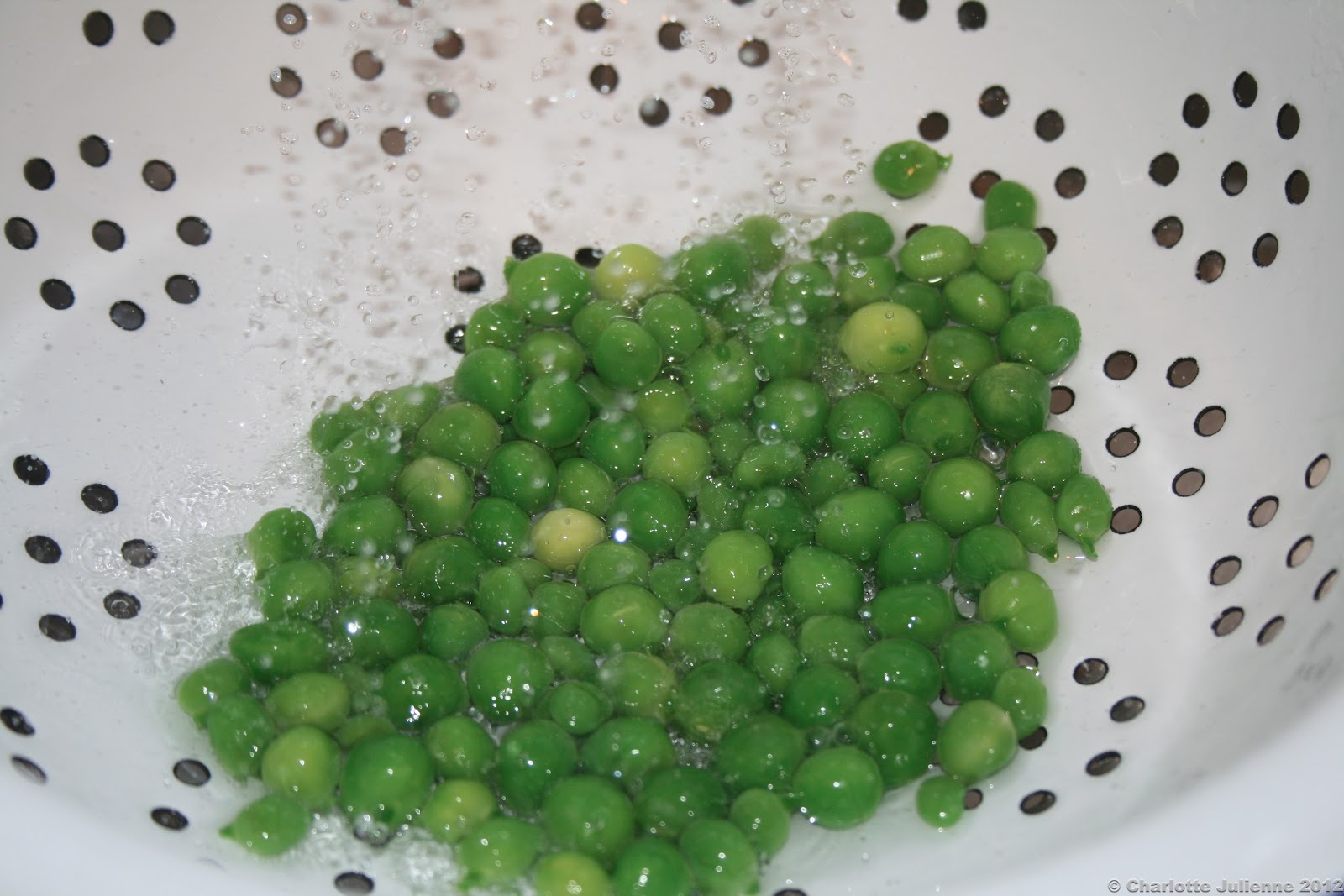 English Pea  Arugula Salad