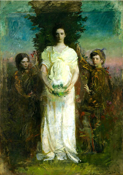 abbott handerson thayer children