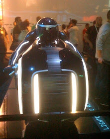 Tron Legacy Lightcycle front view