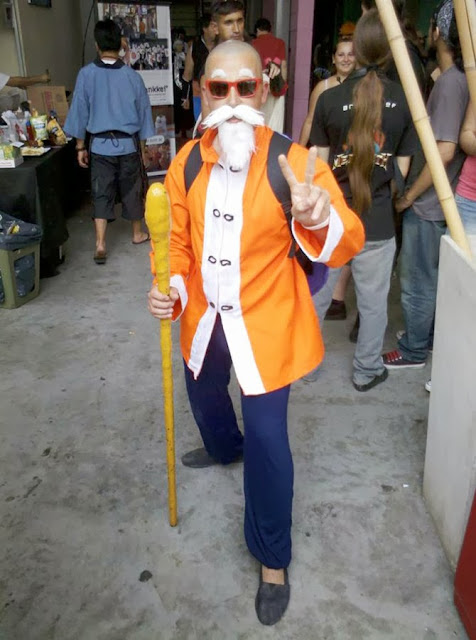 Cosplay del Maestro Roshi