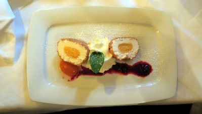 Apricot Ice Cream Dumpling
