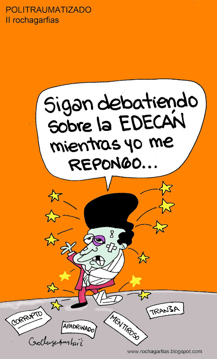 Después del Debate...¡que vida la edecán!!!