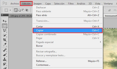 Edicion copiar en Photoshop