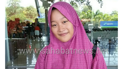 Pelajar Sidrap Syamsul Alam dan Kayla Aulia Hafidz Qur’an Go Internasional