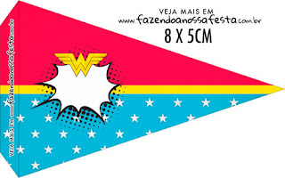 Wonder Woman Party Free Party Printables. 