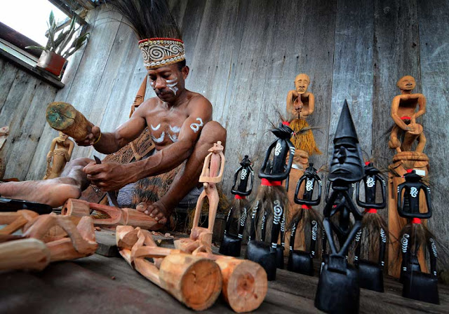 Mengapa Ukiran Asmat Diincar Kolektor Dunia?