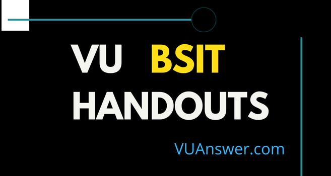Virtual University BSIT Handouts All Semester Subjects Courses