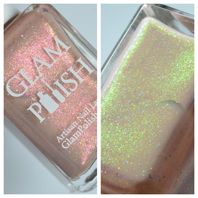 tan shimmer nail polish