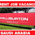 HALLIBURTON OIL AND GAS COMPANY JOB OPENINGS | SAUDI ARABIA
