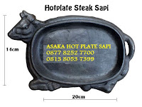 Hot Plate Sapi Tanduk ACP-20 ,beli hot plate steak, hotplate steak , jual hotplate steak murah, hot plate sapi, beli piring steak, wadah steak, harga piring hot plate