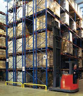 Xe nâng reach truck doublde deep