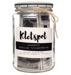 De Kletspot cadeau