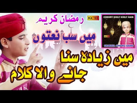 Chere Khile Khile Hai Naat Lyrics | Shakeel Sindhu Qadri | Naat Sharif Urdu lyrics 