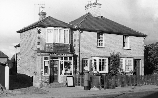 The post office in Dellsome Lane in 1966