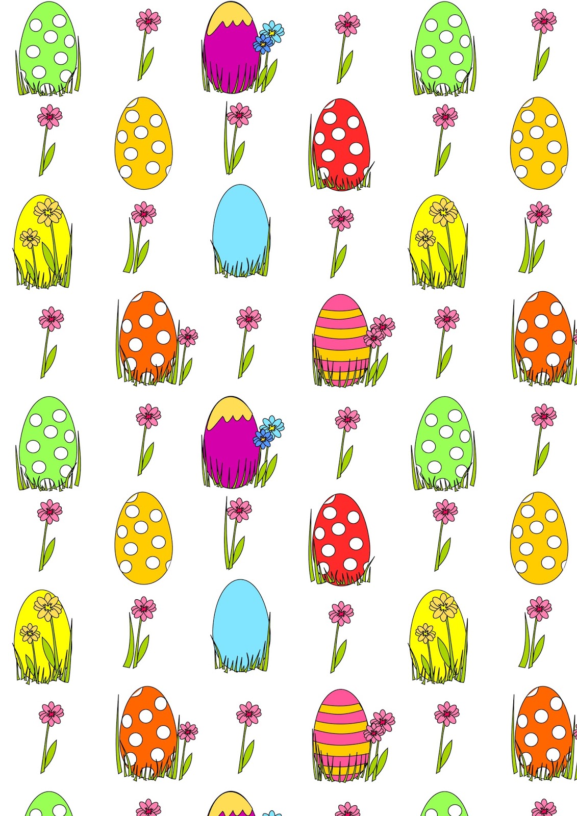 Free digital Easter scrapbooking paper - ausdruckbares ...