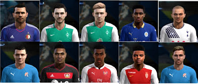 PES 2013 Facepack International v2 By Bruno7 Facemaker