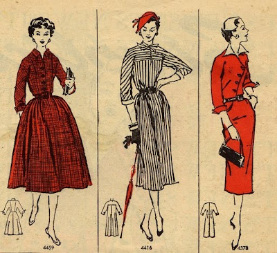 Retro Fashion  Women on Vintage Style