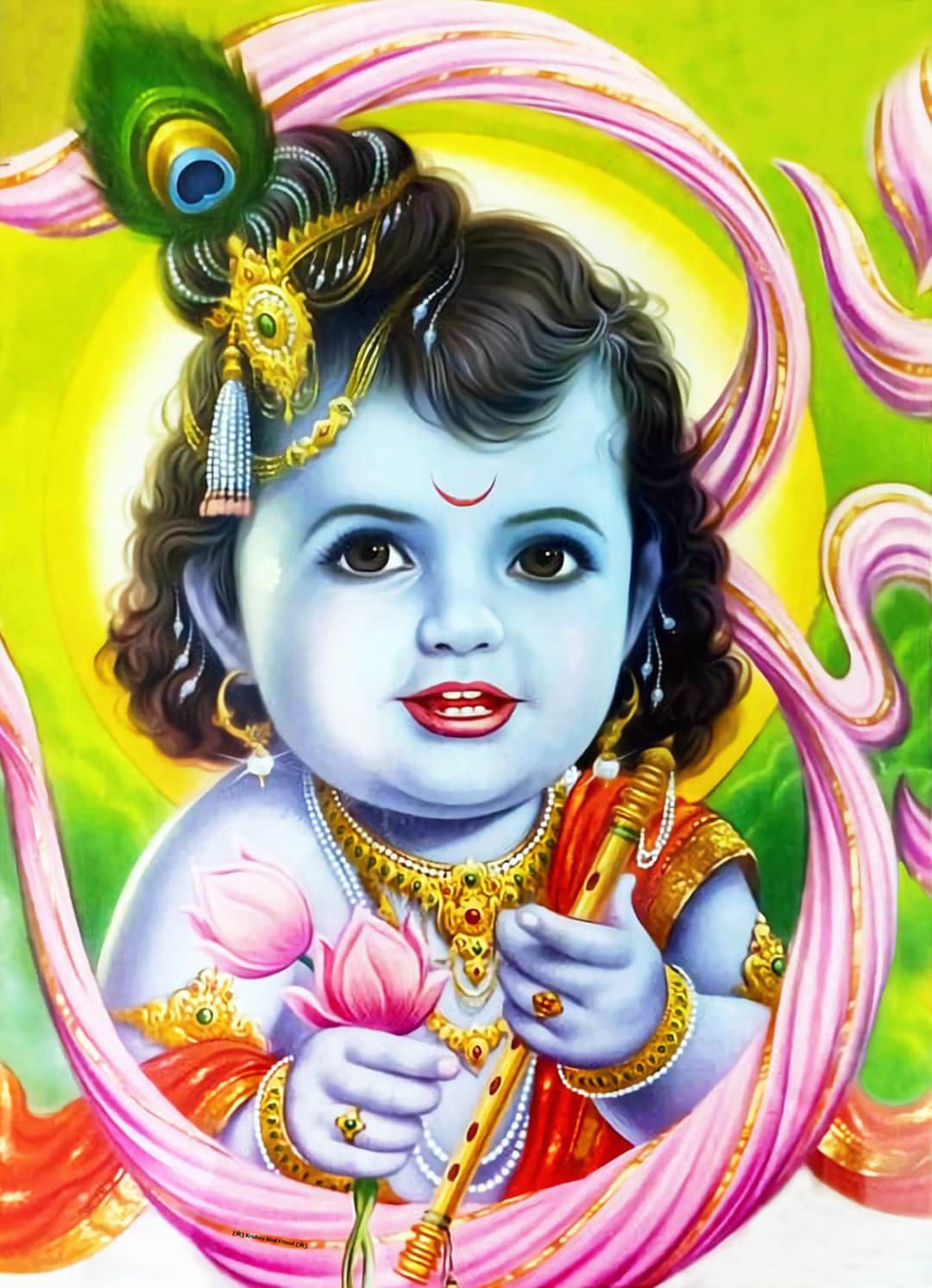God Photos: Lord Krishna Beautiful Childhood Photos