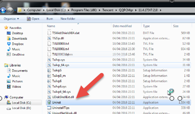 How to remove Tencent QQ