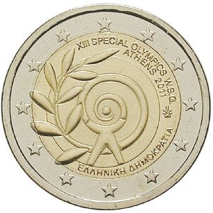 2 euro Greece 2011