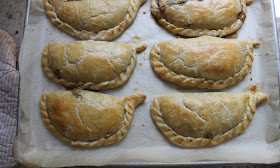 Made with ground beef instead of tough stewing beef, the filling for these easy Cornish pasties is ready much more quickly, which means you will be munching on these beauties in record time.