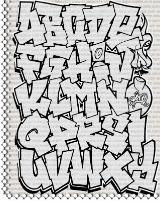 Graffiti laters art.A-Z: 2012New Graffiti Alphabet 
