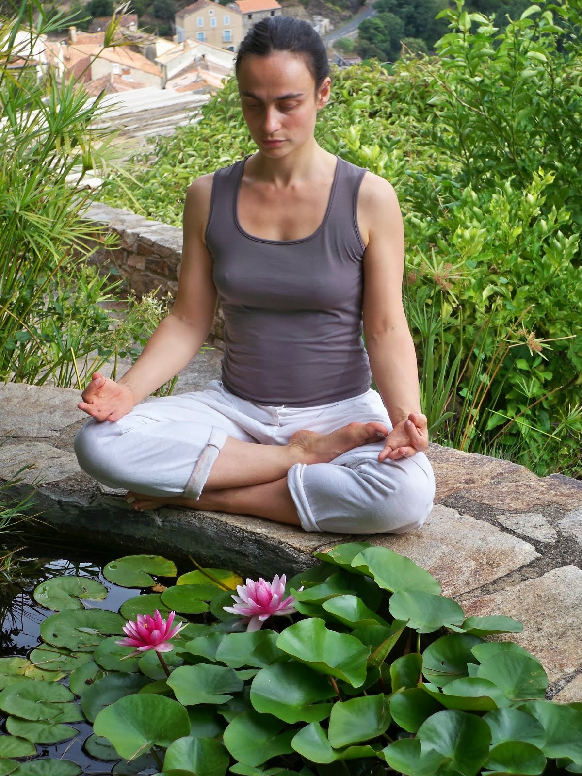 En méditation...