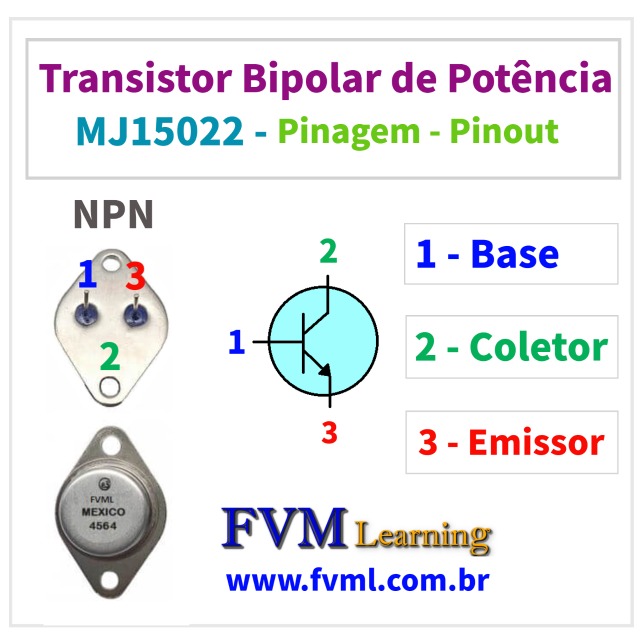 Datasheet-Pinagem-Pinout-Transistor-NPN-MJ15022-Características-Substituições-fvml