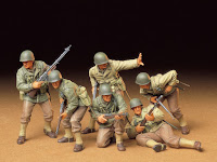 Tamiya 1/35 US ARMY ASSAULT INFANTRY SET (35192) Color Guide & Paint Conversion Chart