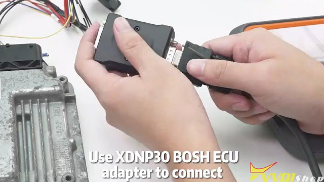 XDNP30 BOSH ECU Adapter works with Key Tool Plus 1