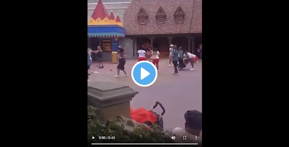 Disney World Fight Full Video