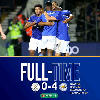 Luton Town 0-4 Leicester City - LCFC
