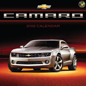 2012 Camaro Wall Calendar