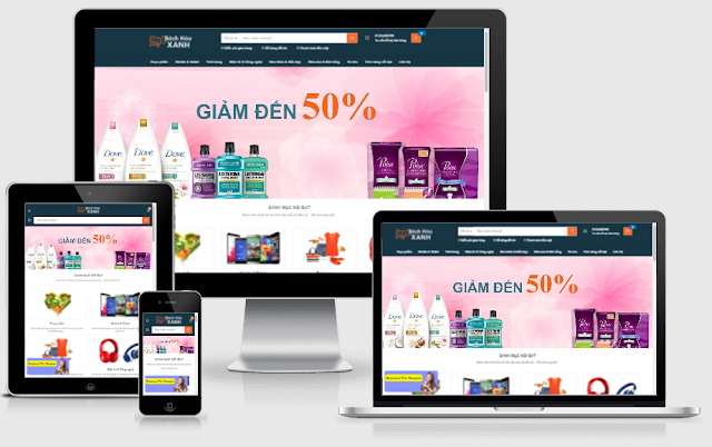 modern shop blogger template premium