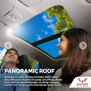 sunroof wuling