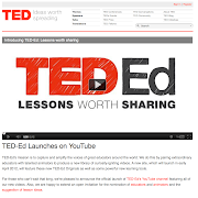 . launch of TEDEd's YouTube channel featuring all of our new videos. (screen shot at )