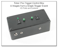 Timer Pre-Trigger Control Box (4 images from a Single Trigger Event)