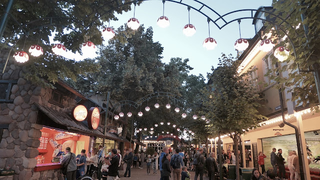 Photo of Lit Up Street at Grona Lund