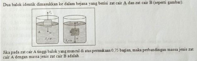 Soal fisika USBN Nomor 10