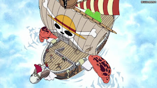 ワンピース アニメ 空島 スカイピア 153話 メリー号 | ONE PIECE Episode 153 Skypiea